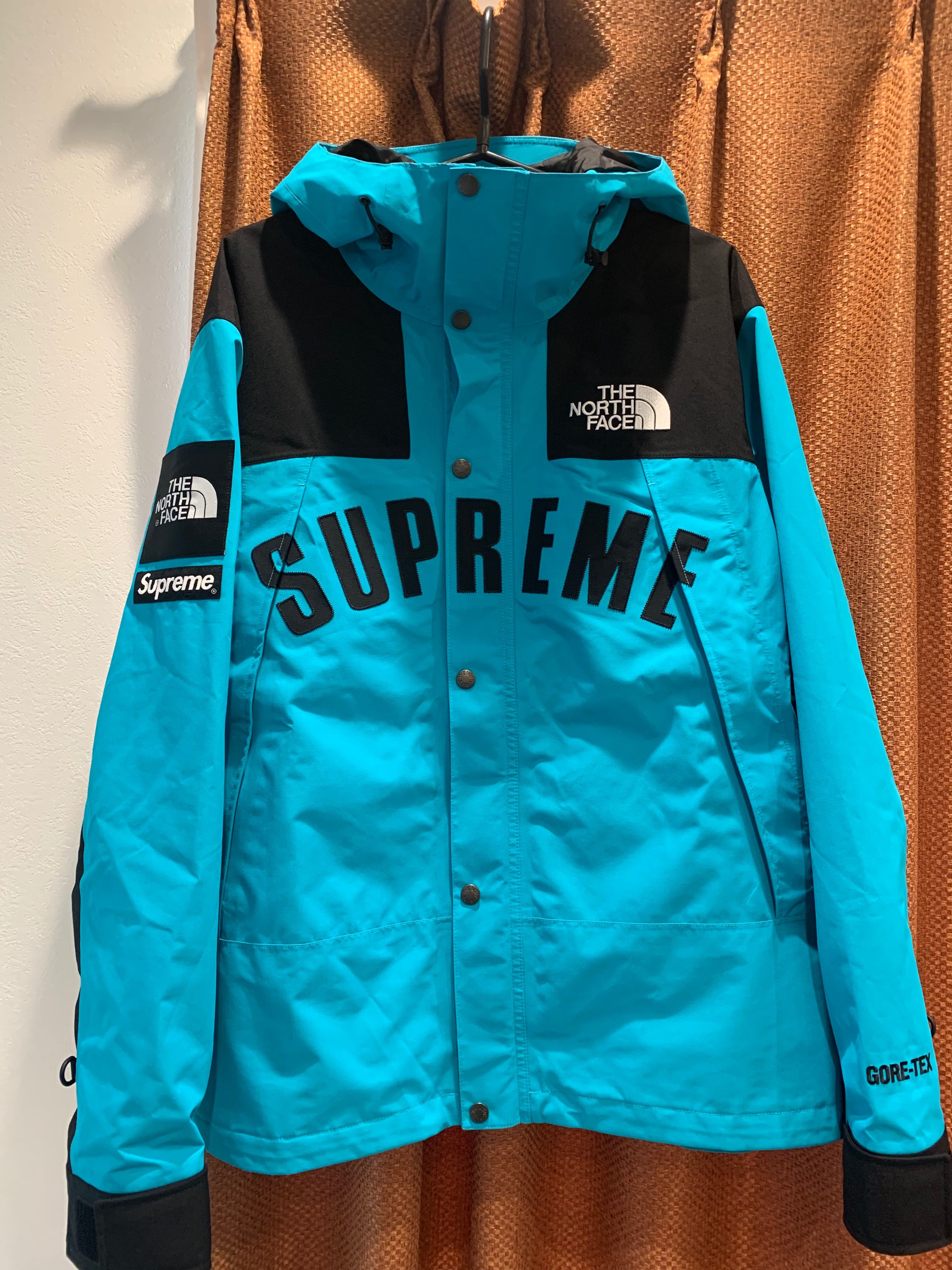 Supreme x The North Face Arc Logo Mountain Parka "Blue"