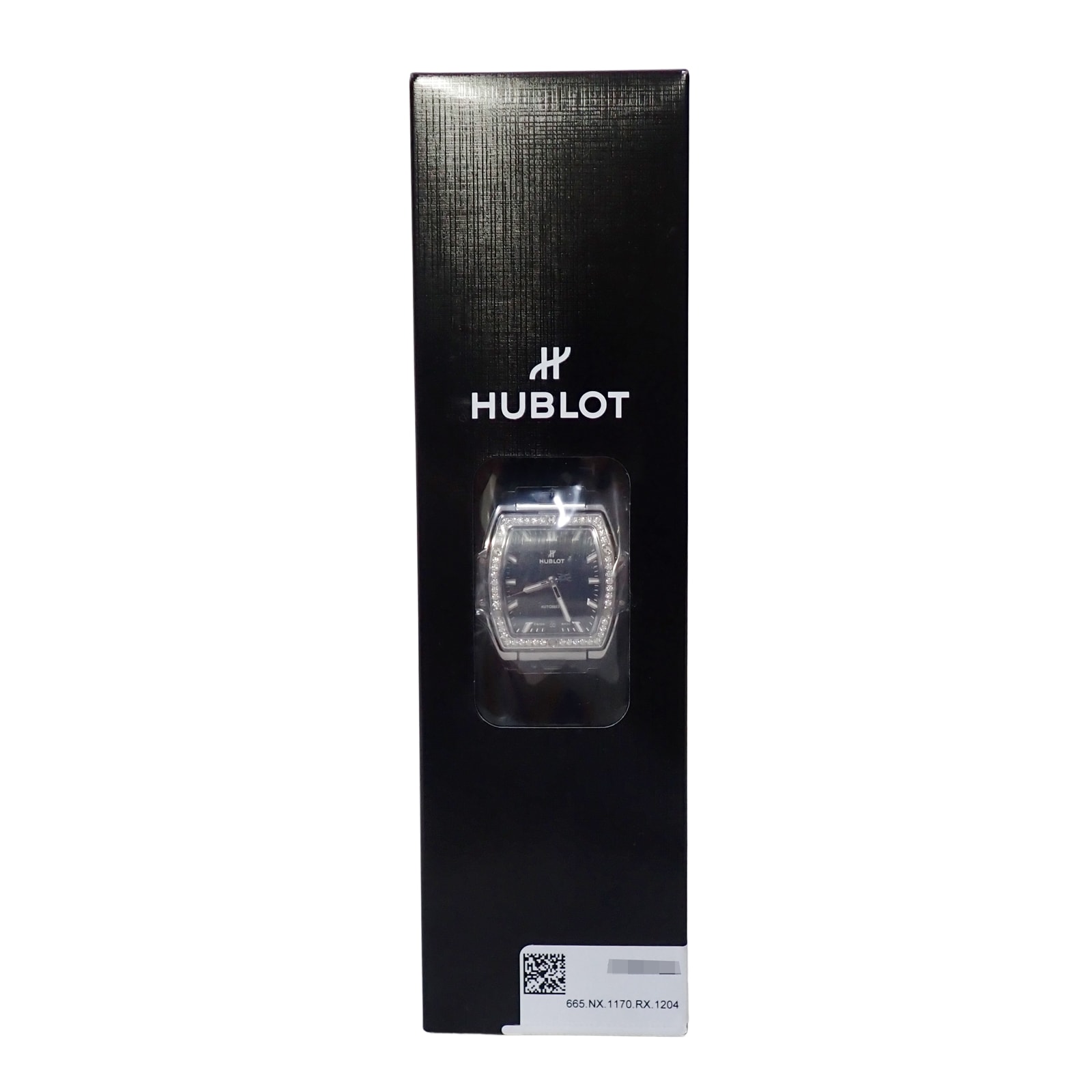 新品 未開封 HUBLOT ウブロ  スピリット オブ ビッグバン チタニウム ダイヤモンド  665.NX.1170.RX.1204  レディース 腕時計