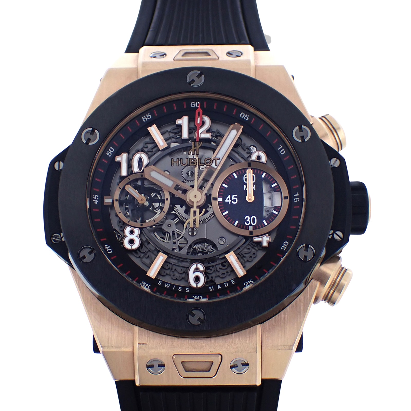 HUBLOT ウブロ  ビッグバン ウニコ キングゴールド  411.OM.1180.RX  メンズ 腕時計