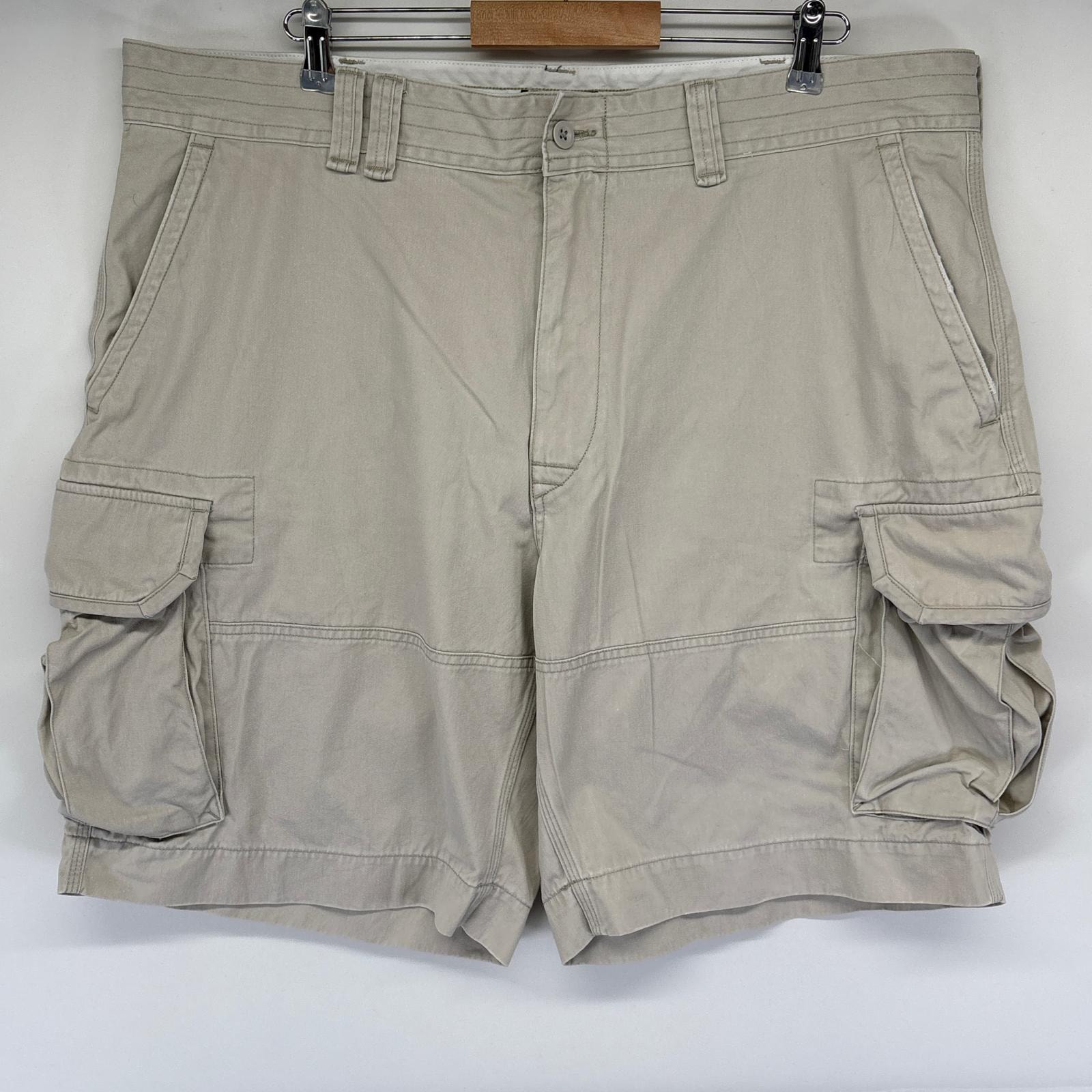 古着 ポロ・ラルフローレン POLO RALPH LAUREN ショートパンツ ポロチノ カーゴ ハーフ 短パン アイボリー メンズ