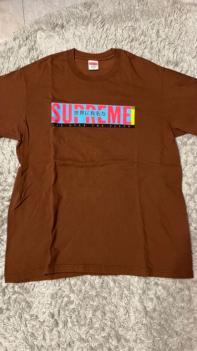 Supreme All Over Tee "Brown"