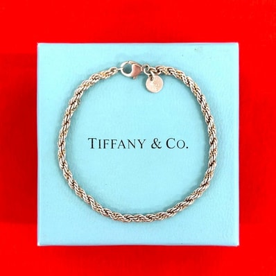 TIFFANY&Co. ティファニー ツイスト ロープ シルバー925 K18イエローゴールド ブレスレット シルバー
24330