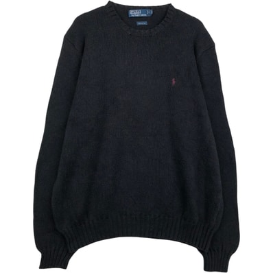 古着 ラルフローレン Ralph Lauren POLO by Ralph Lauren コットンニットセーター メンズL相当/eaa643246