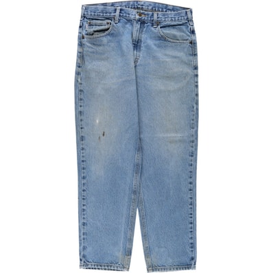 古着 カーハート Carhartt RELAXED FIT テーパードデニムパンツ メンズw34相当/eaa667677