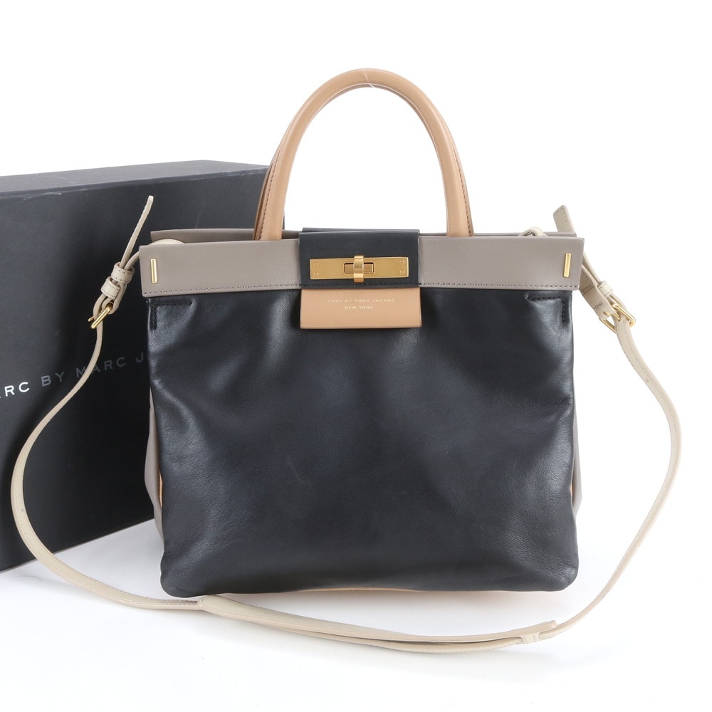 ■美品 マークジェイコブス ショルダーバッグ レザー