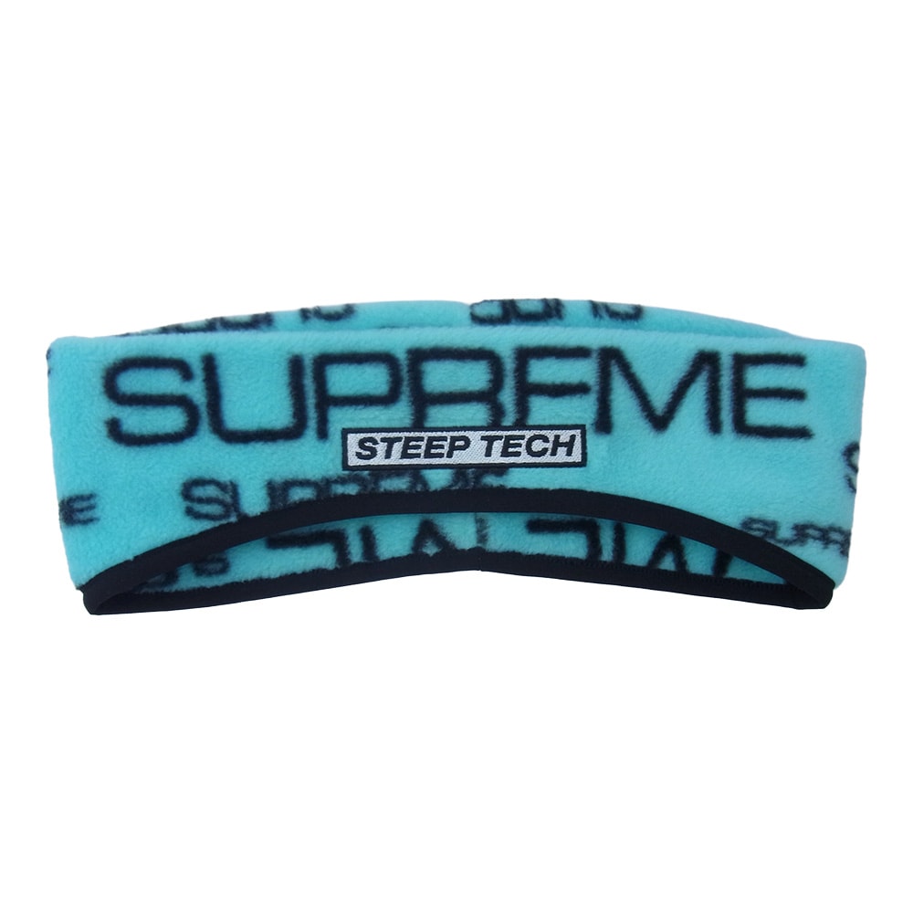 Supreme シュプリーム 帽子 21AW NN52150I x The North Face ザ ノースフェイス Steep Tech Headband スティープテック ヘッドバンド ライトブルー系【中古】