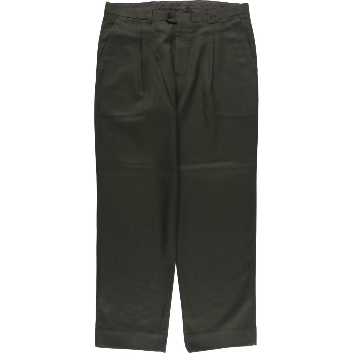 古着 バーバリー Burberry's LONDON ワンタック ウールパンツ スラックス メンズw35相当/eaa558492