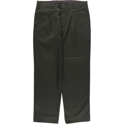 古着 バーバリー Burberry's LONDON ワンタック ウールパンツ スラックス メンズw35相当/eaa558492