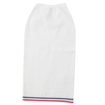 極美品 フェンディ
スカート ホワイト ピンク グレー レディース 36 FZQ719 ANZE