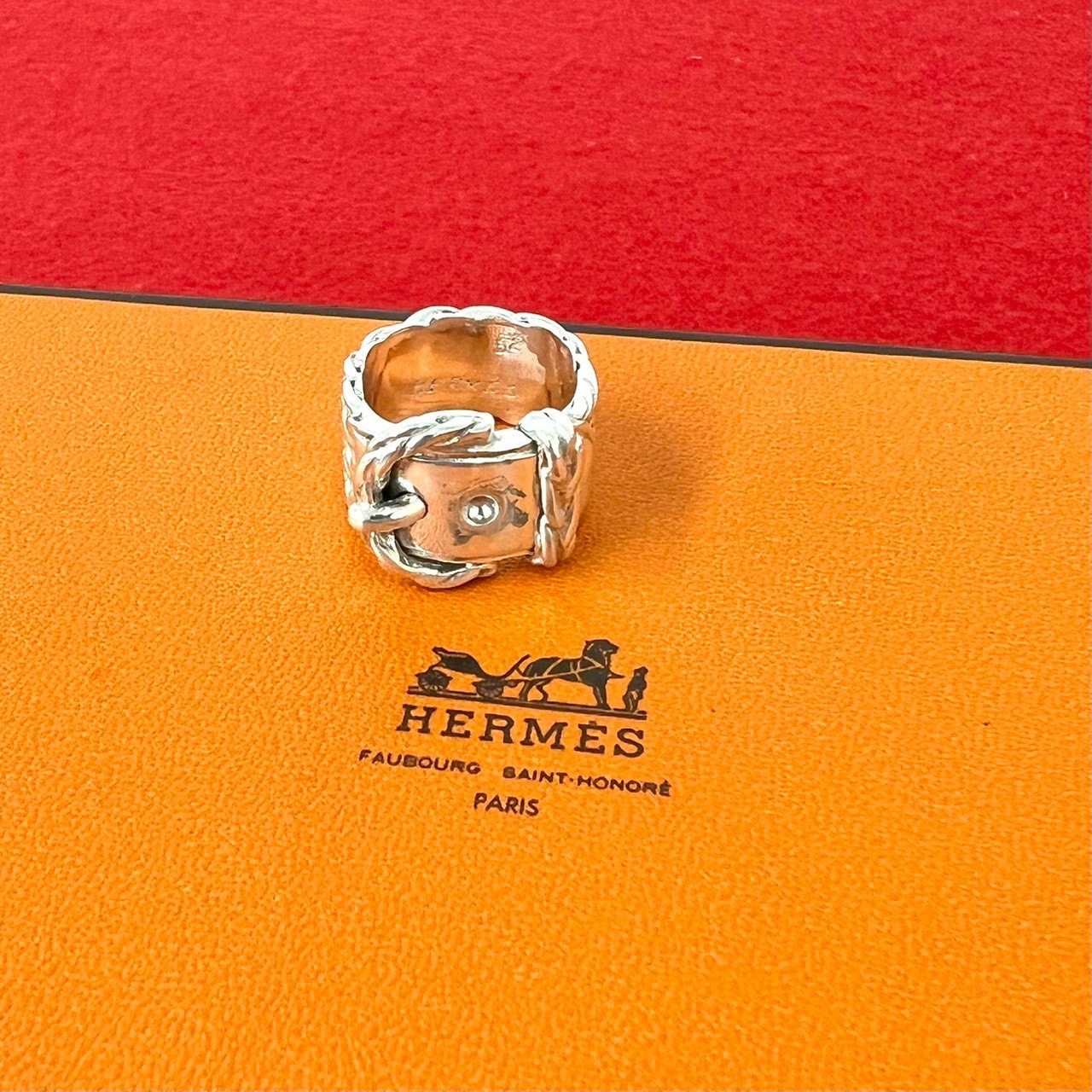 B (目立った傷や汚れなし)】HERMES エルメス ディアンヌ リング