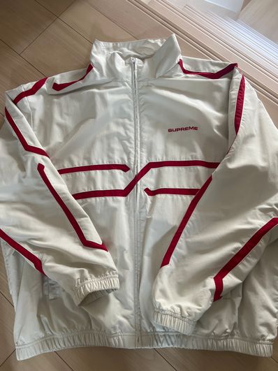 Supreme Inset Link Track Jacket "Light Grey"