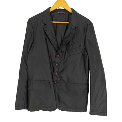 クルミボタン リップストップ 4B 4ポケット ナイロン シングルブレスト ジャケット【1140649679089】