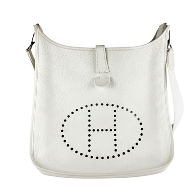 エルメス HERMES ショルダーバッグ エヴリン2 GM トリヨンクレマンス ホワイト ユニセックス【中古】 z10257