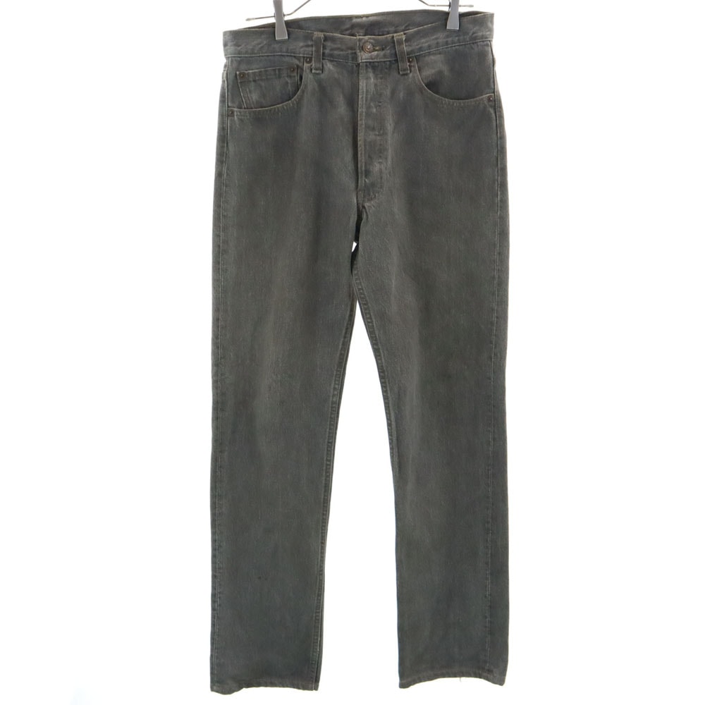 Levi's リーバイス 93年製 90s 501 USA製 ブラックデニム デニムパンツ W32 グレー ボタンフライ ジーンズ