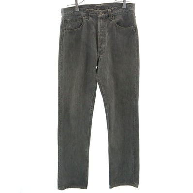 Levi's リーバイス 93年製 90s 501 USA製 ブラックデニム デニムパンツ W32 グレー ボタンフライ ジーンズ