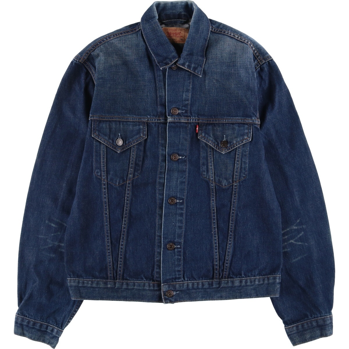 古着 00年代 リーバイス Levi's 70500-0474 ユーロモデル デニムジャケット Gジャン メンズXL相当/eaa591924