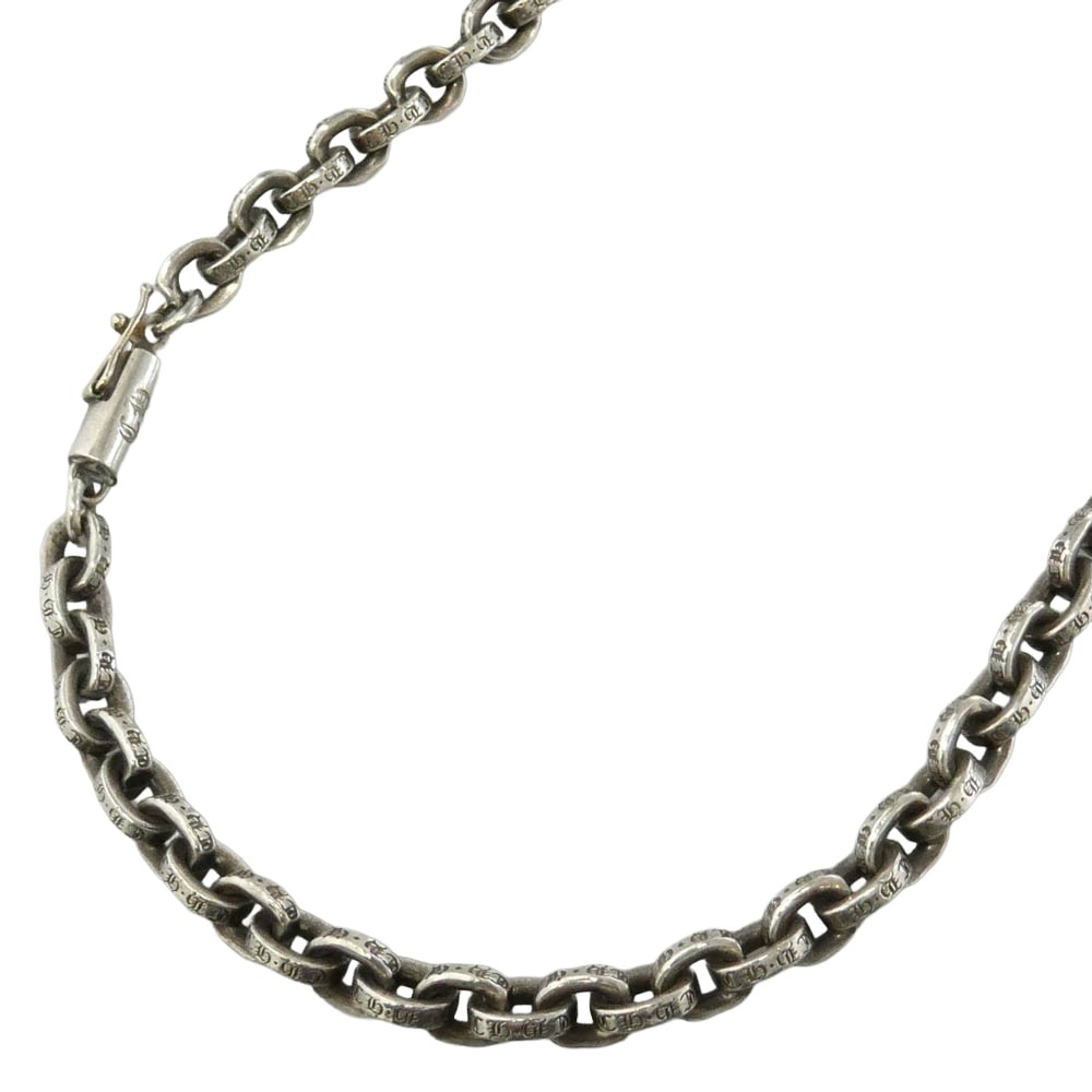 CHROME HEARTS クロムハーツ(原本無) 24inch PAPER CHAIN 24インチ ペーパーチェーン ネックレス シルバー系【中古】