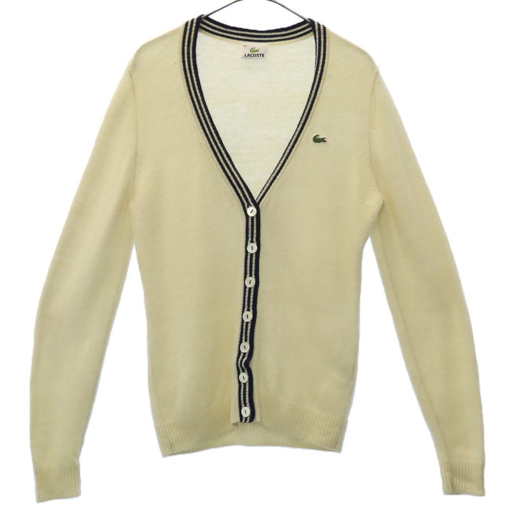 LACOSTE 長袖 ニット カーディガン