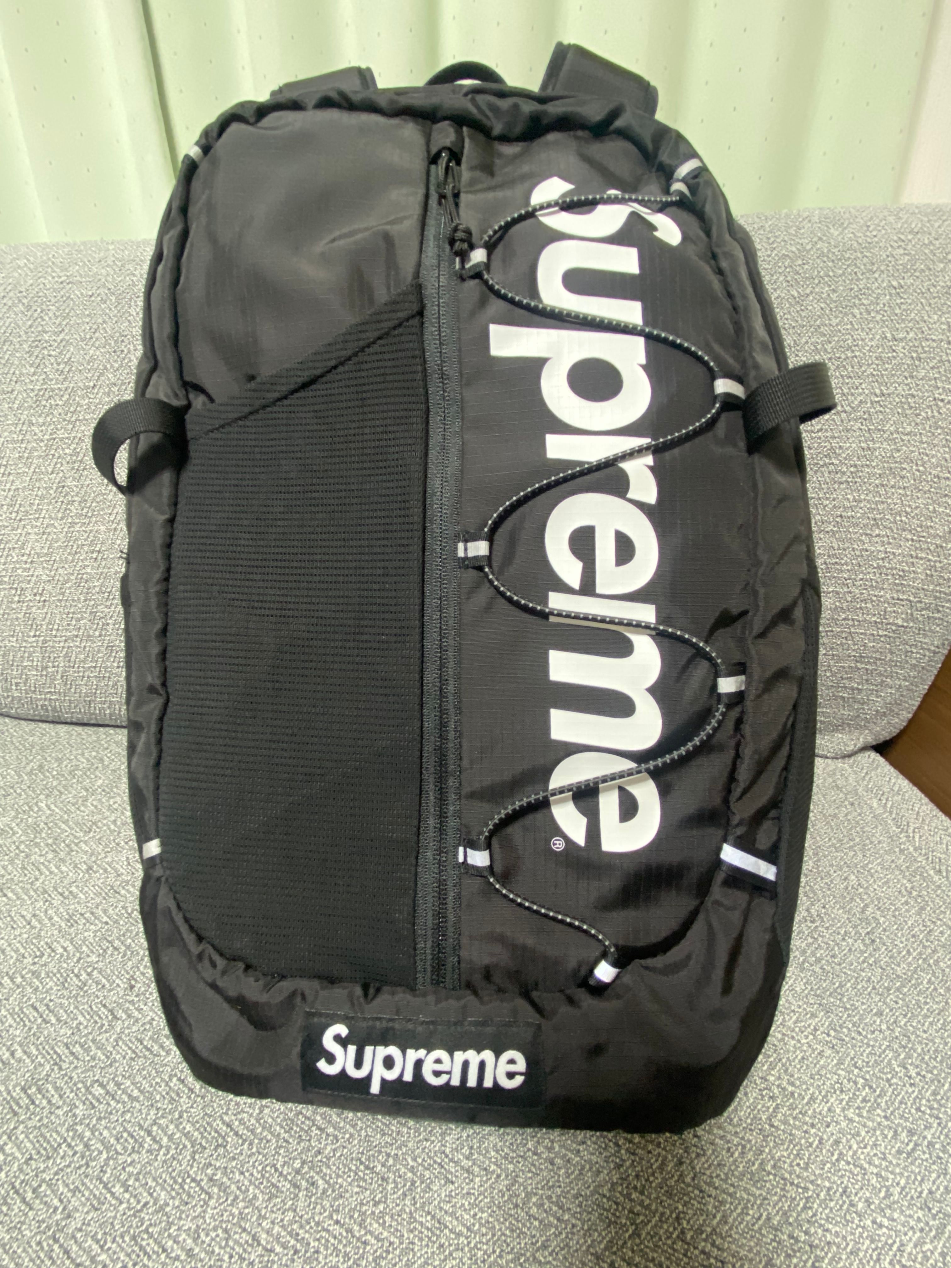 Supreme 2017SS Backpack "Black"