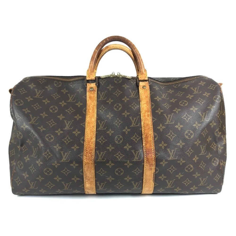 ルイヴィトン LOUIS VUITTON キーポルバンドリエール50 キーポル バンドリエール 50 M41416 モノグラム 旅行バッグ ハンドバッグ トラベルバッグ ボストンバッグ モノグラムキャンバス ブラウン