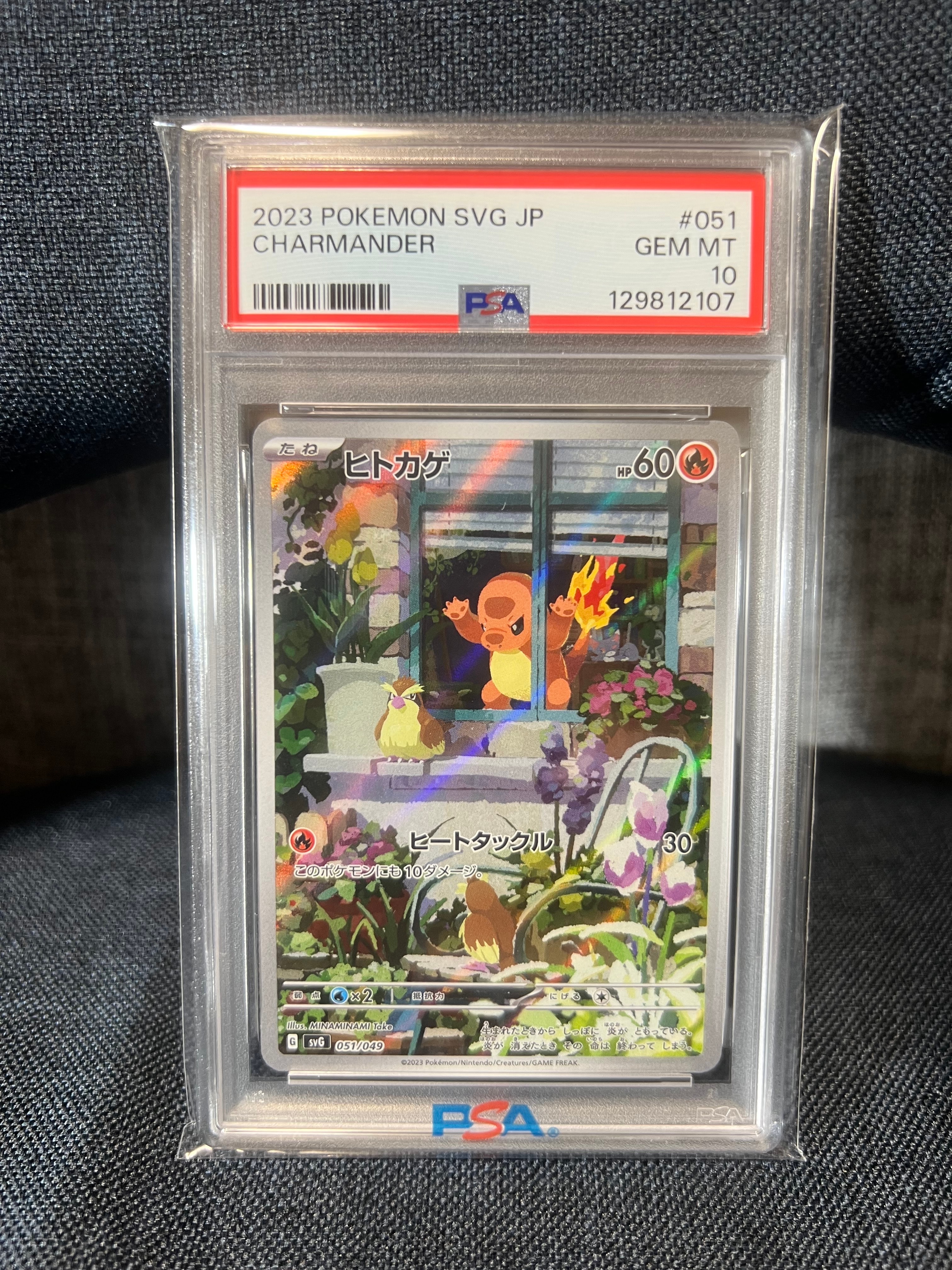 ヒトカゲ :フルイラスト [SVG 051/049](スペシャルデッキセットex「フシギバナ・リザードン・カメックス」)