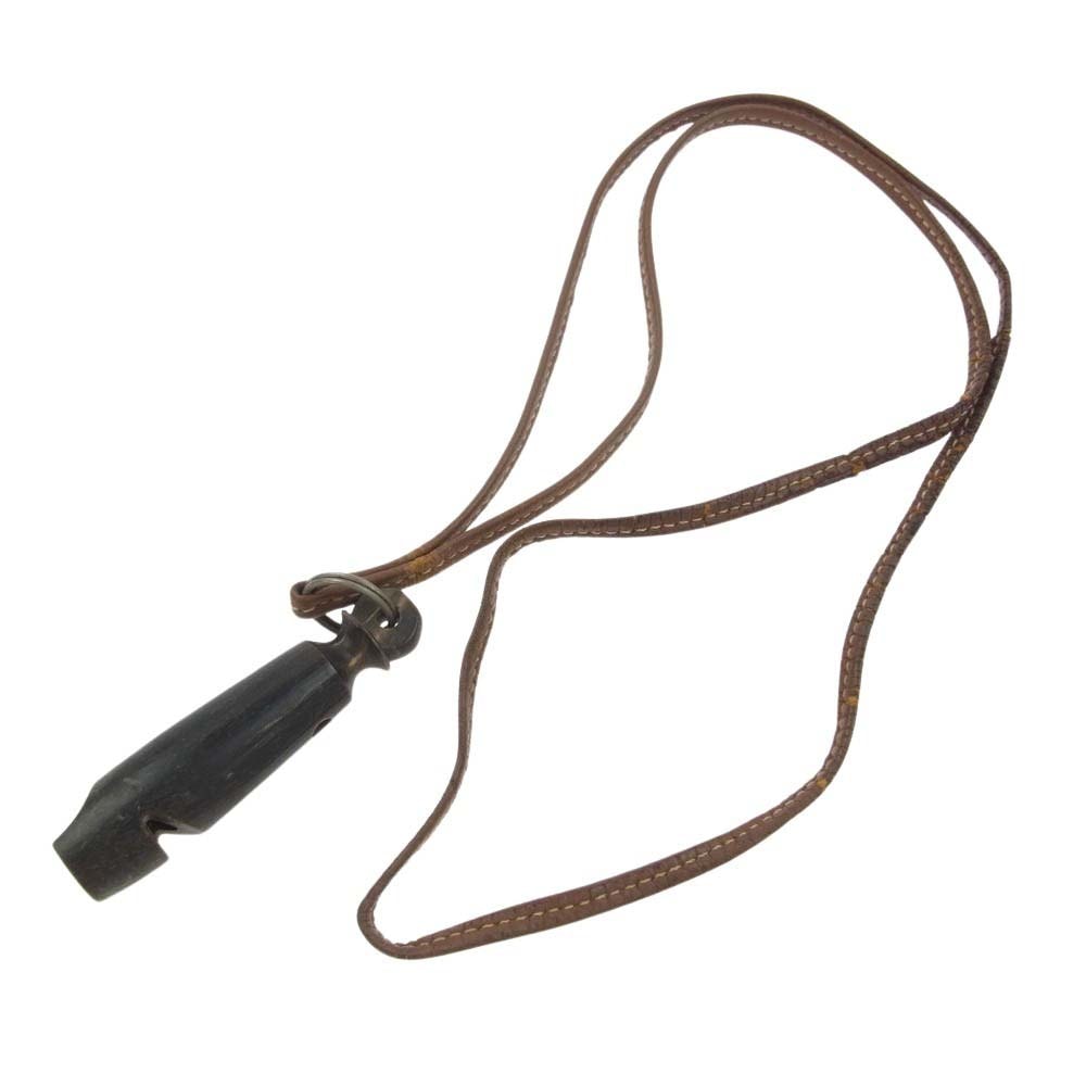 HERMES エルメス その他アクセサリー シフレ ホイッスル バッファローホーン レザー ストラップ【中古】