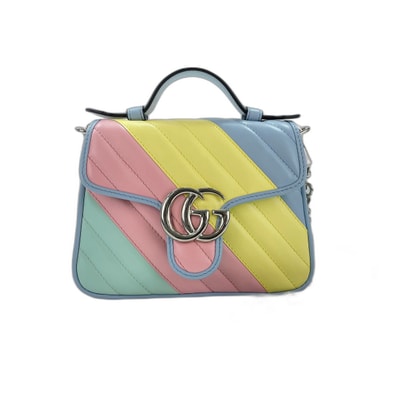 グッチ GUCCI GGマーモント ショルダーバッグ【中古】