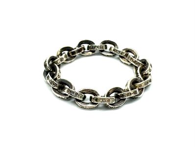 Chrome Hearts Paper Chain Ring "Silver"