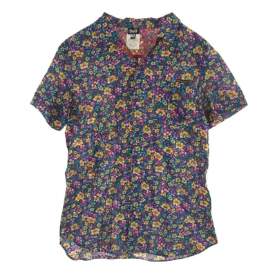 DOLCE&GABBANA ドルチェアンドガッバーナ 半袖シャツ D&G フラワー 花柄 半袖 シャツ マルチカラー系 48【中古】