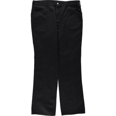 古着 70~80年代 ディッキーズ Dickies チビタグ ワークパンツ フレアパンツ USA製 メンズw35相当 ヴィンテージ/evb035834