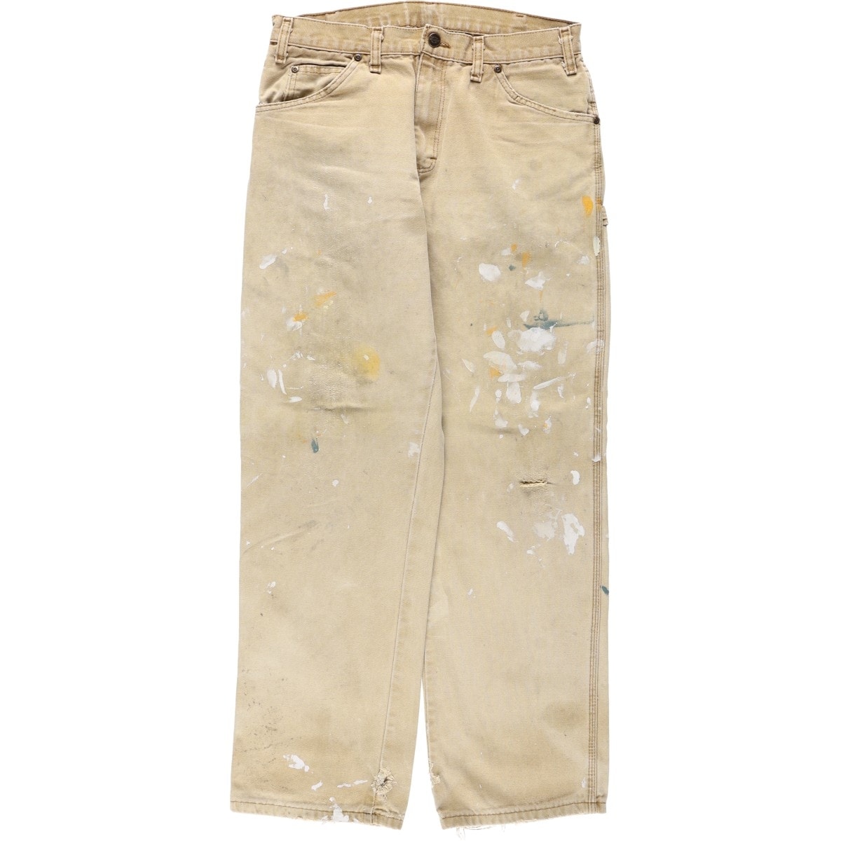 古着 ディッキーズ Dickies ペイント ダックペインターパンツ メンズw31相当/eaa664959