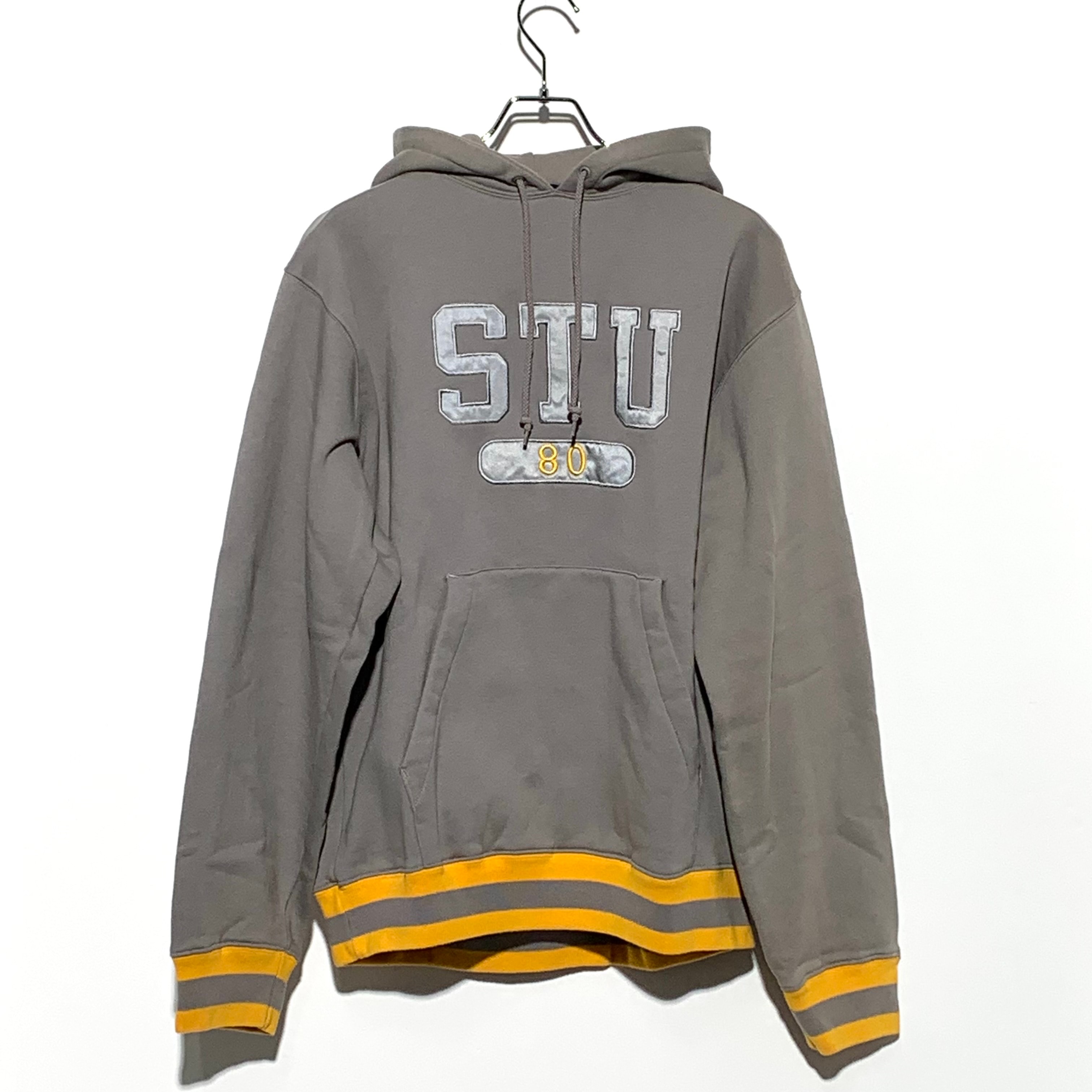 STUSSY STU80 HOODIE Grey