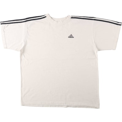 古着 アディダス adidas ロゴTシャツ USA製 メンズL相当/eaa672760
