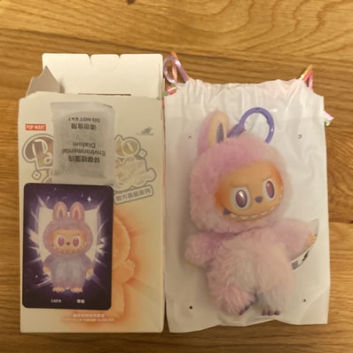 POP MART THE MONSTERS (LABUBU) Big into Energy Series Plush Pendant LUCK
