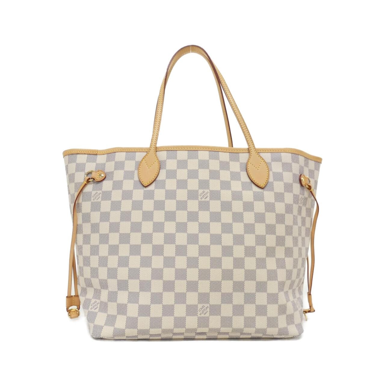 ルイヴィトン ダミエ アズール ネヴァーフル MM N51107 バッグ