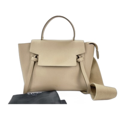 セリーヌ CELINE ベルトバッグ ハンドバッグ レザー【中古】