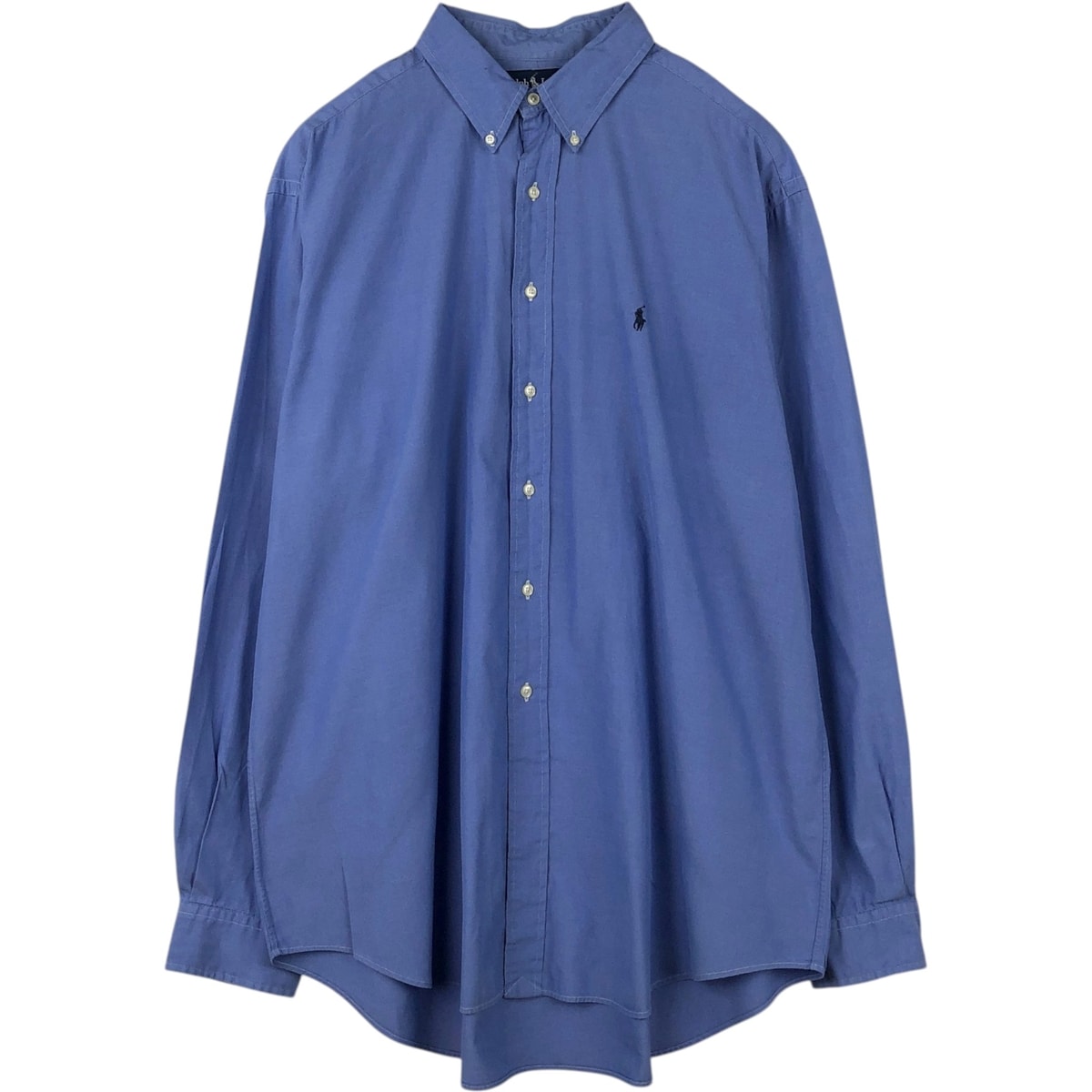 古着 ラルフローレン Ralph Lauren CLASSIC FIT クラシックフィット 長袖 ボタンダウンシャツ メンズXL相当/eaa666432