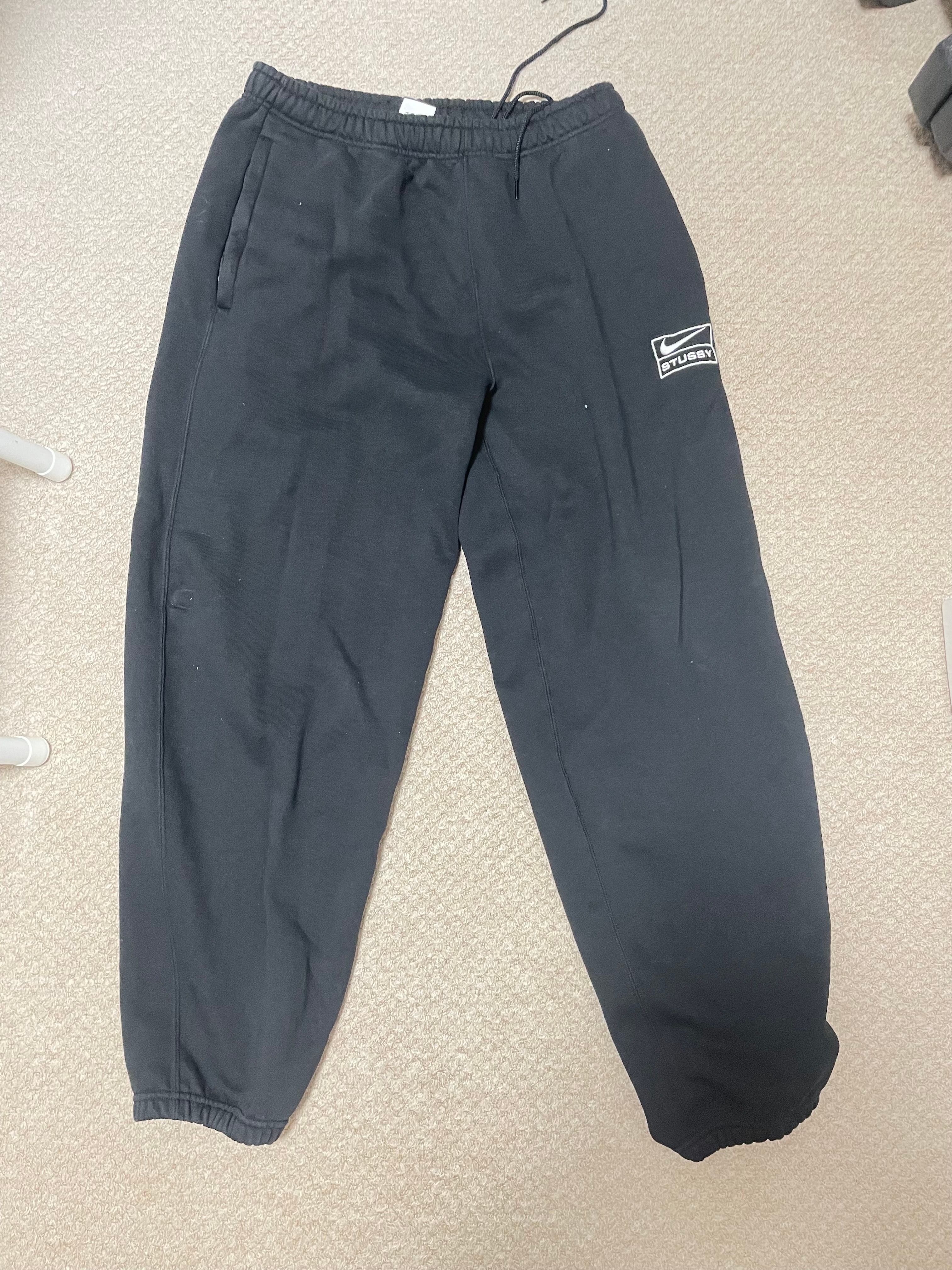 Stussy x Nike Washed Pants (US Size) "Black" DO5296-010