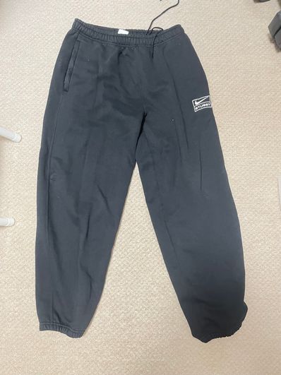 Stussy x Nike Washed Pants (US Size) "Black" DO5296-010