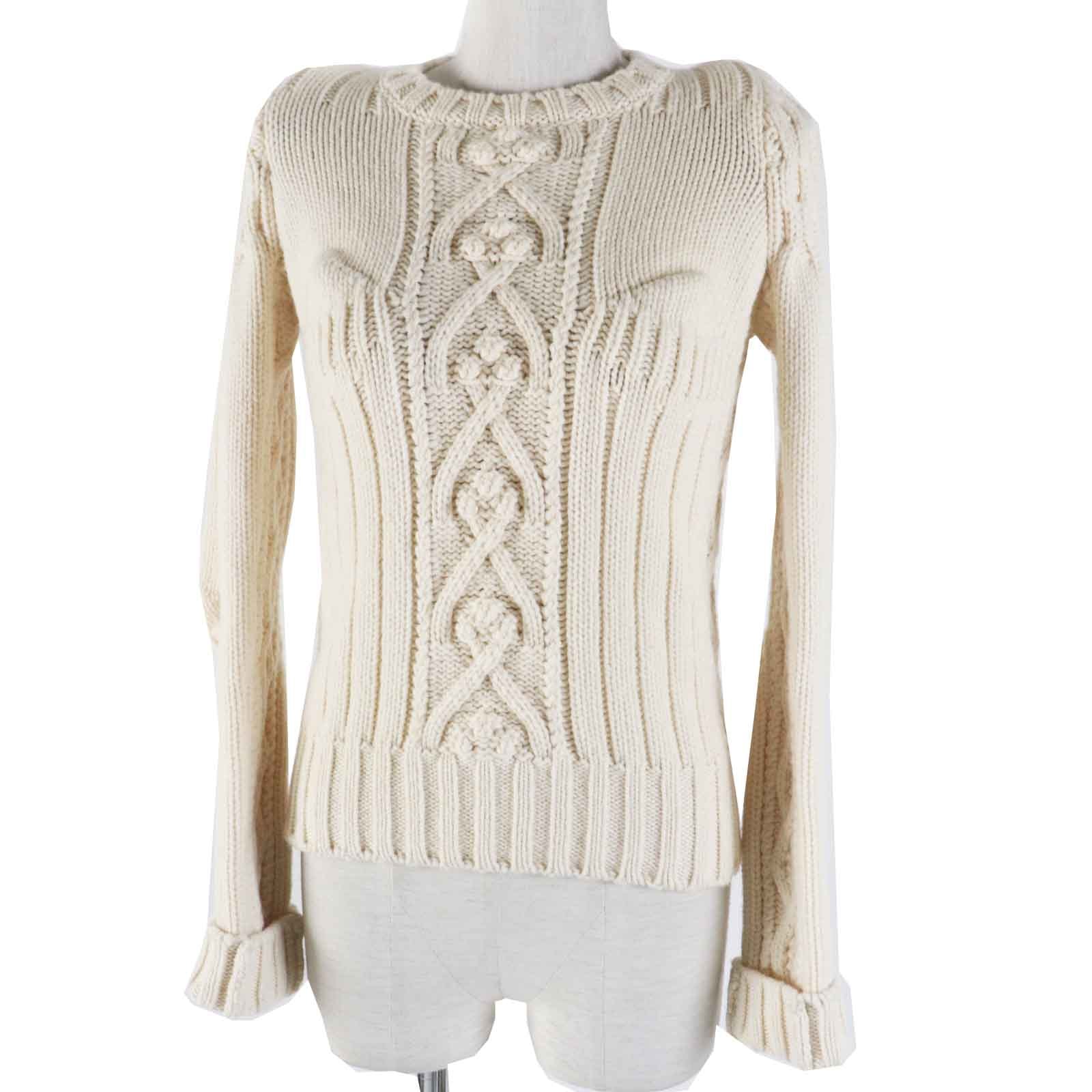 極美品 メゾンマルジェラ
ニット アイボリー レディース S S29GP0024