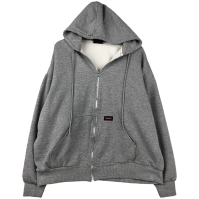 古着 ディッキーズ Dickies スウェットフルジップパーカー メンズXL相当/eaa615713
