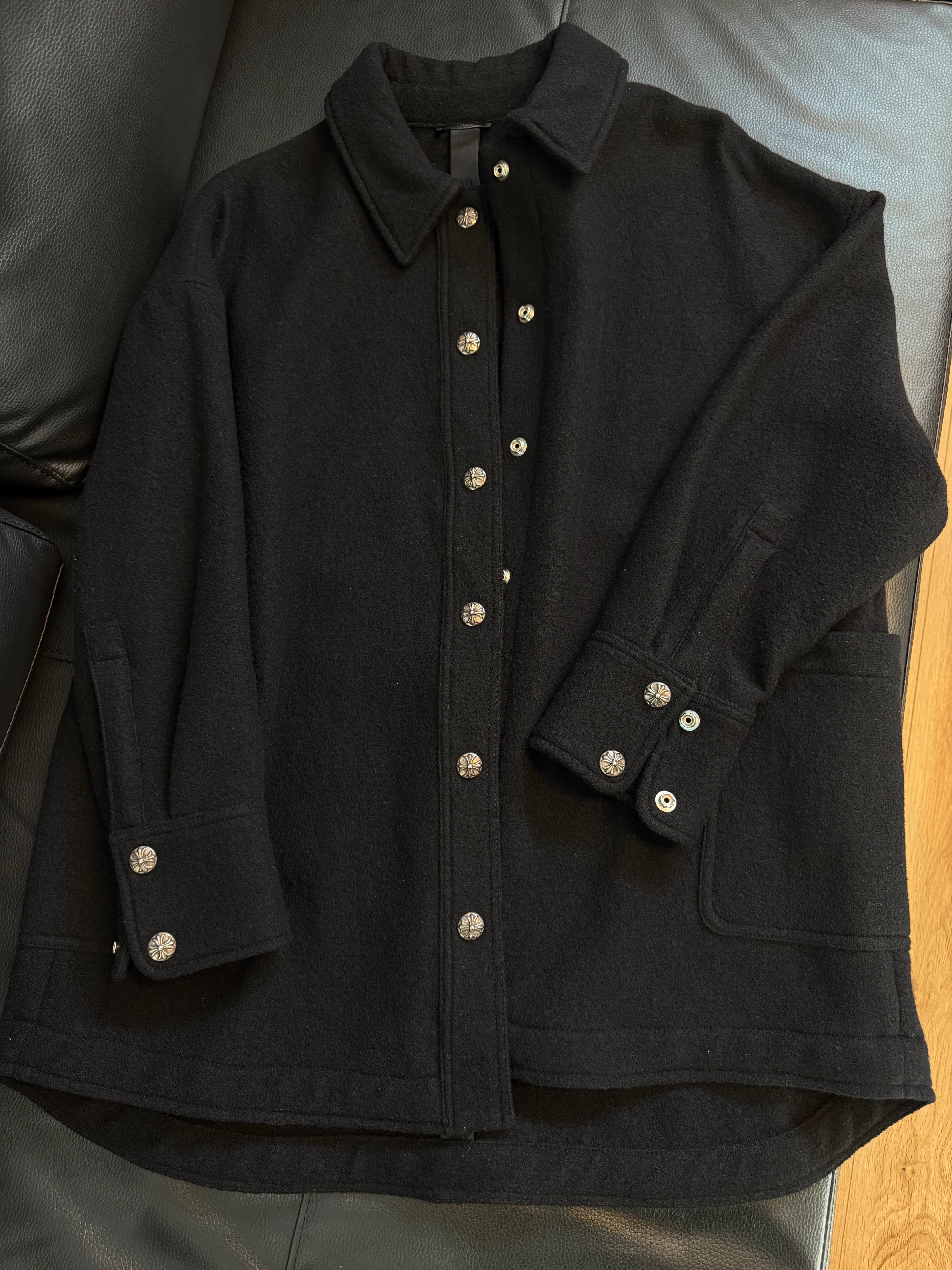 Chrome Hearts Wool Shirt "Black"