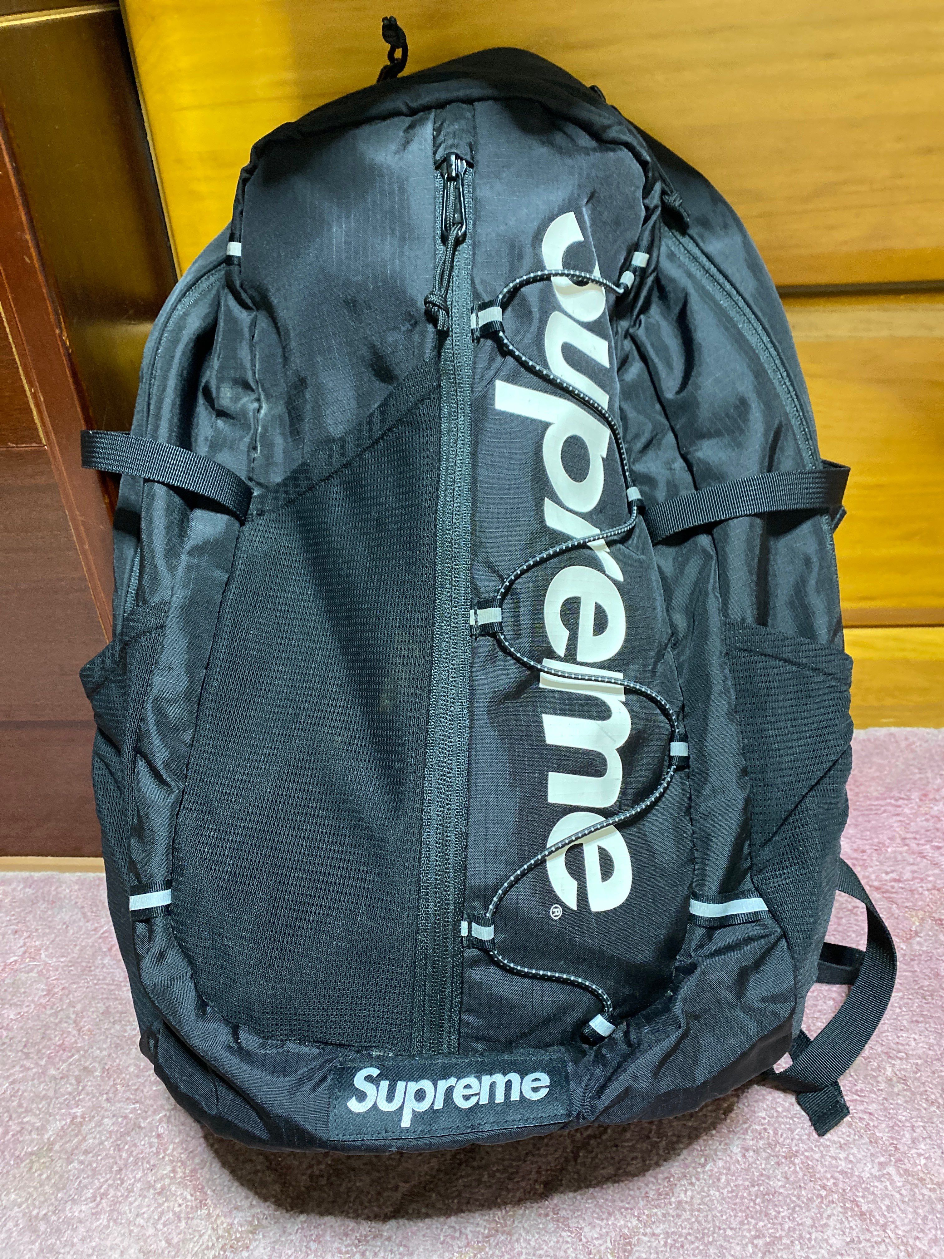 Supreme 2017SS Backpack "Black"