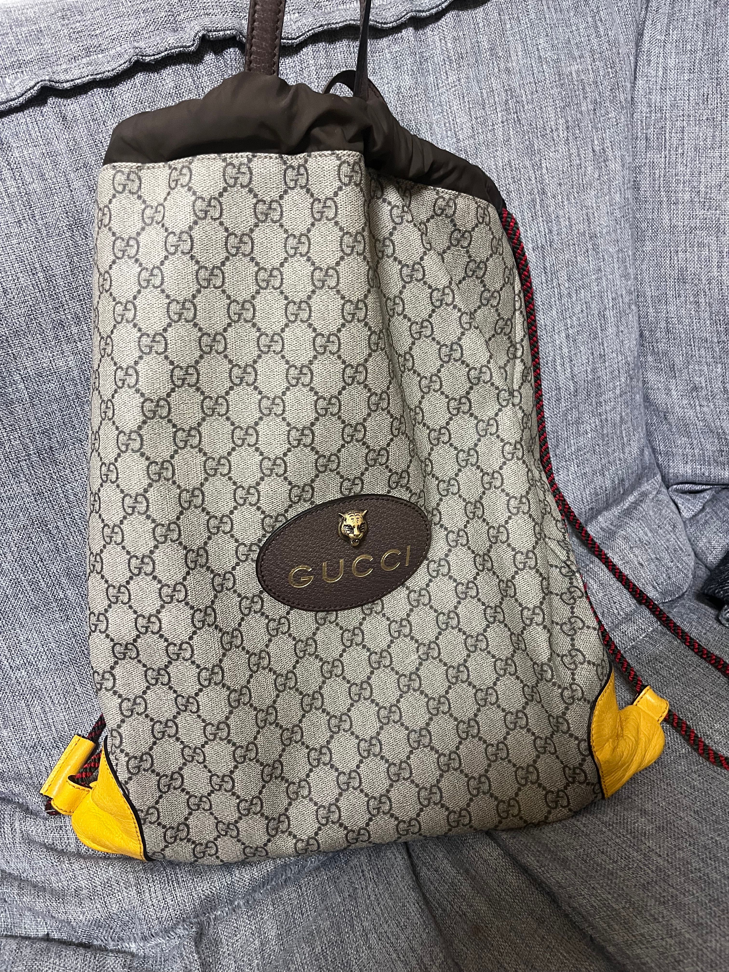 GUCCI GG Supreme Drawstring