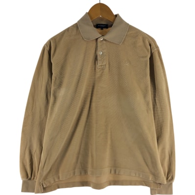 古着 バーバリー Burberry's LONDON 長袖 ポロシャツ メンズL相当/eaa535336