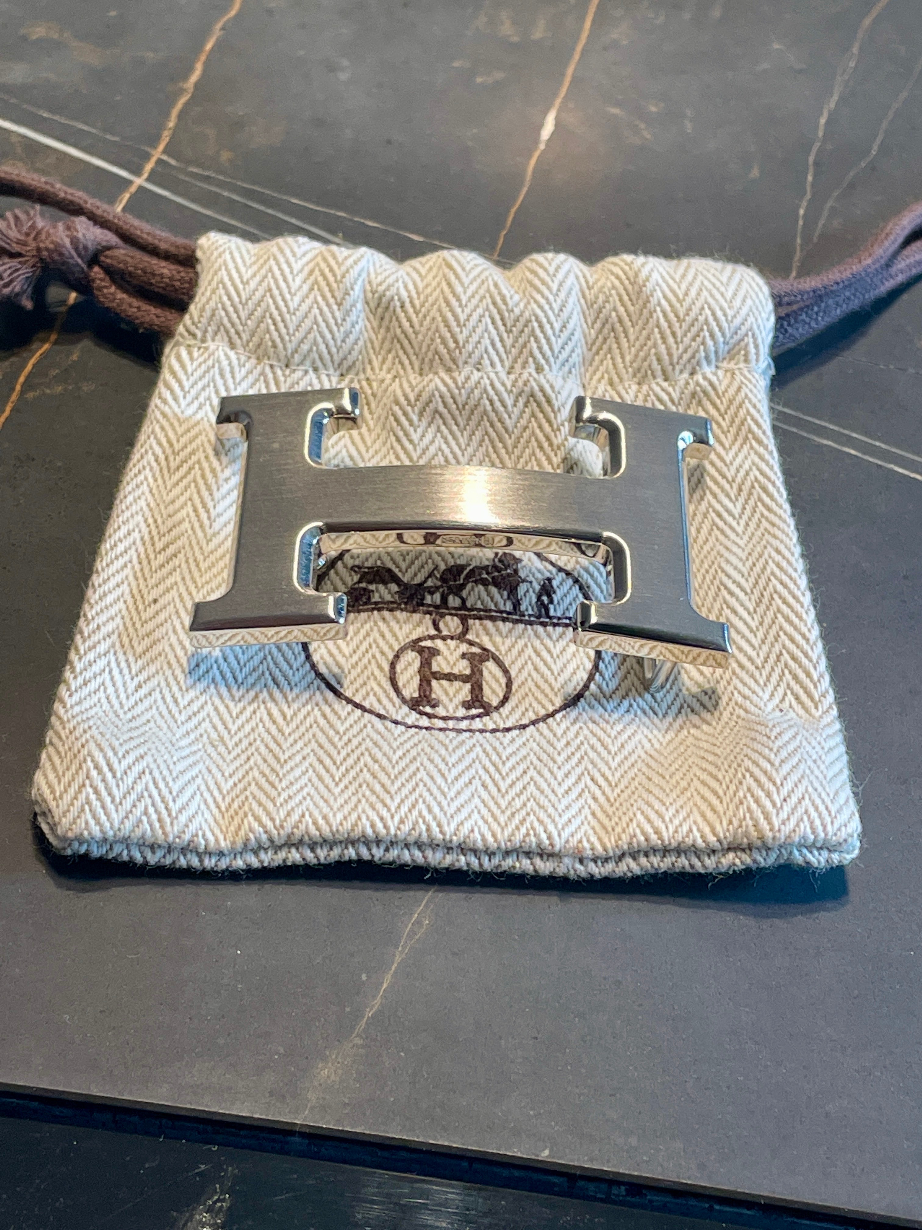 新品未使用 HERMES エルメス ヴィンテージH ベルトバックル