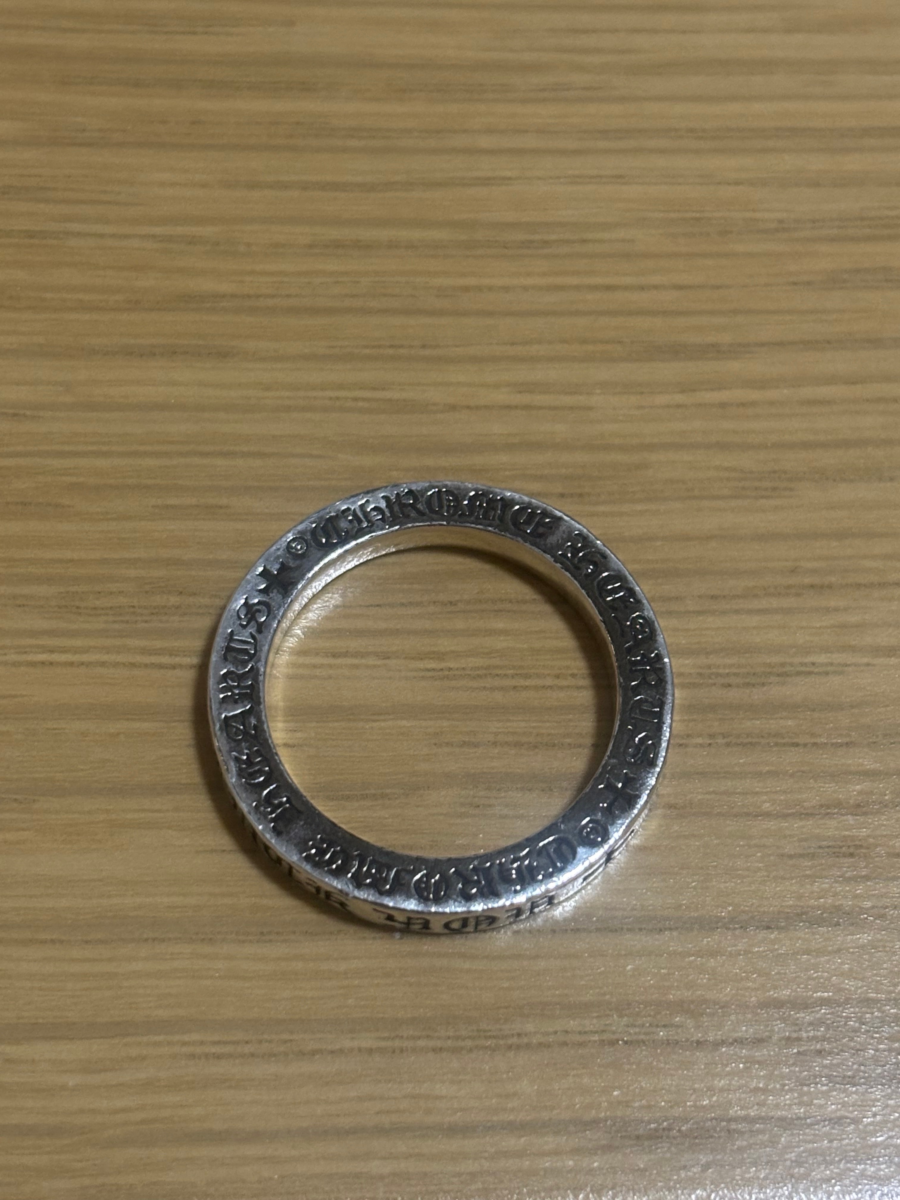 Chrome Hearts Spacer Ring FUCKYOU 3mm "Silver"