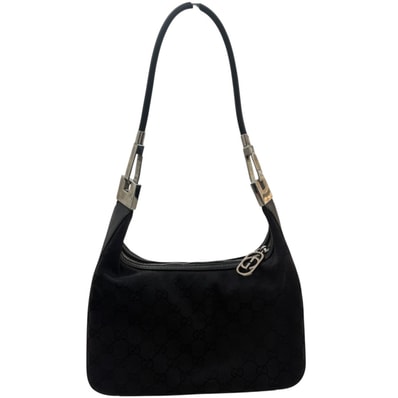 美品 GUCCI グッチ GGキャンバス レザー/ ショルダーバッグ ハンドバッグ S1-00052 【中古】