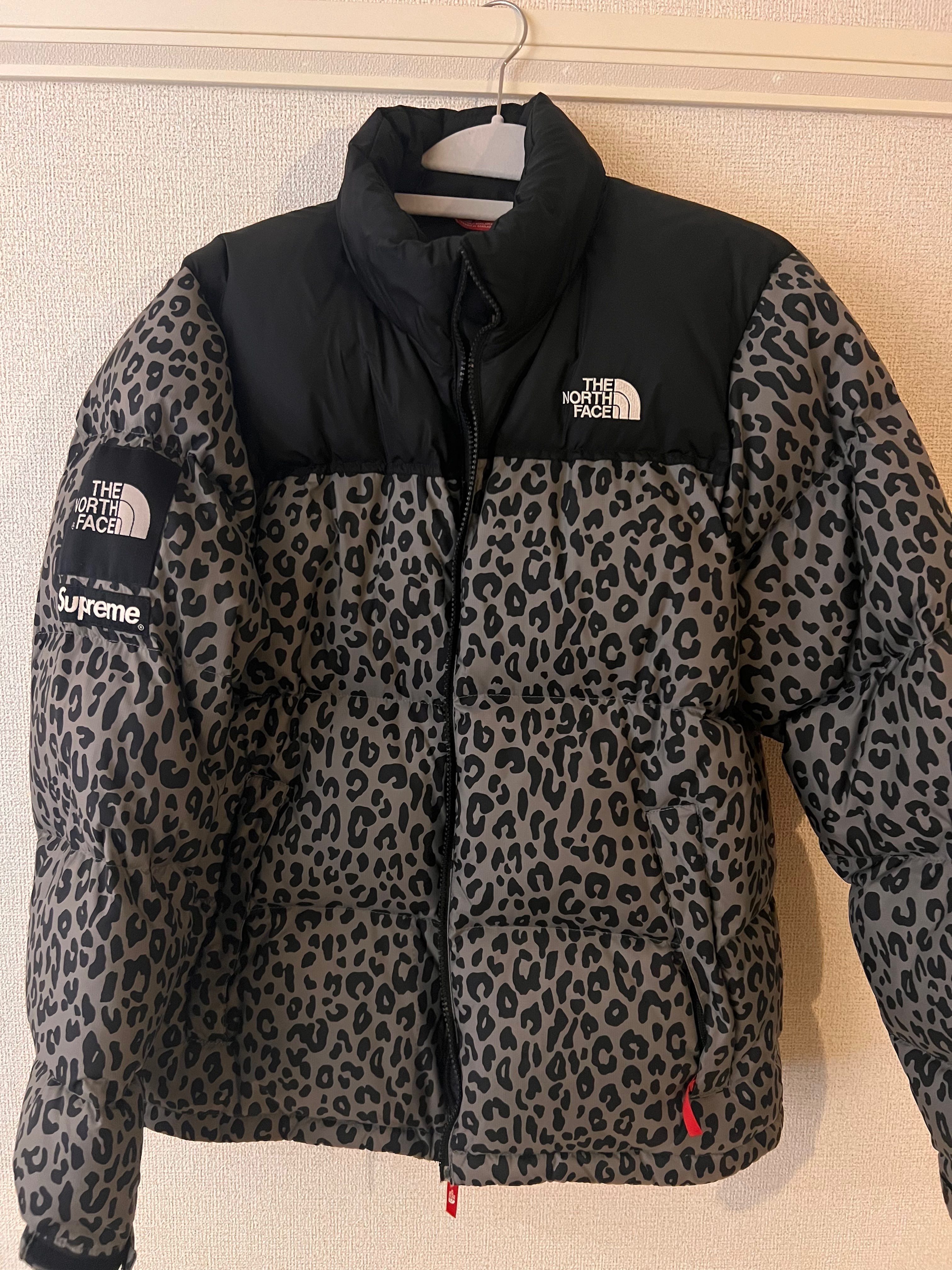 Supreme The North Face Nuptse Down Jacket "Black Leopard"