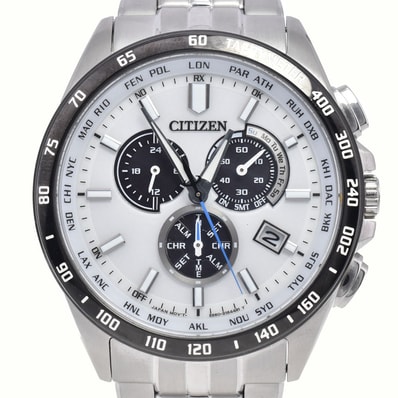 シチズン CITIZEN E660-S119936 ザ・シチズン エコドライブ ホワイト ソーラー電波 メンズ 腕時計 K#147789